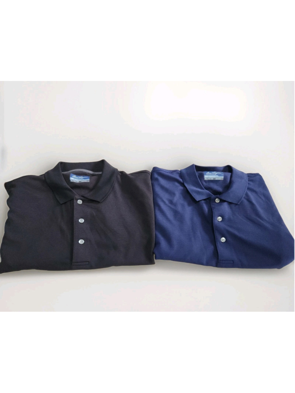 Lot Of 2 Ben Hogan Performance Polo Shirts Mens XL Golf Blue & Black